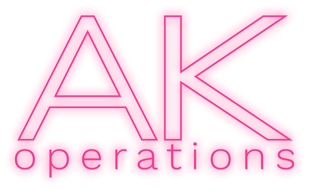 AK Ops glow logo v