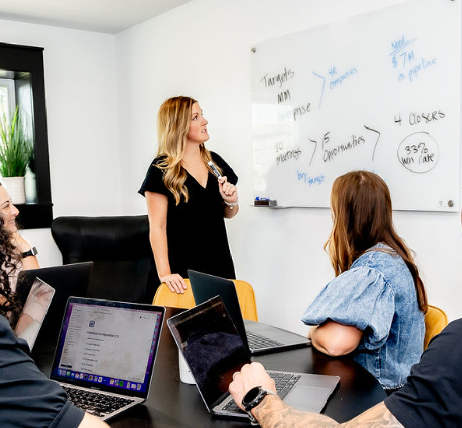 Business team meeting