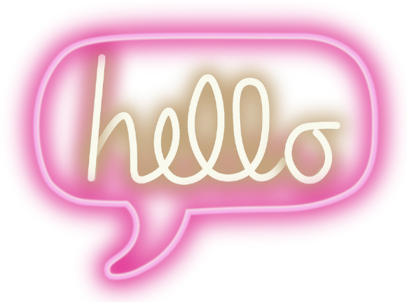 AKops 'hello' sign